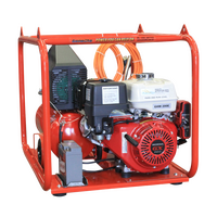 Honda GX390E Welder | Key & Pull Start | Low Oil Protection | Heavy-Duty Anti-Vibration Mounts | by Genelite