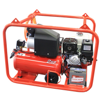 Honda GX390E Welder | Key & Pull Start | Low Oil Protection | Heavy-Duty Anti-Vibration Mounts | by Genelite