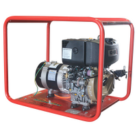 Portable Diesel Generator KD440 | 5.6 kW Power Output | Key & Pull Start | Heavy Duty Design | by Genelite