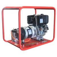 Portable Diesel Generator KD440 | 5.6 kW Power Output | Key & Pull Start | Heavy Duty Design | by Genelite