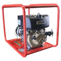 Portable Diesel Generator KD440 | 5.6 kW Power Output | Key & Pull Start | Heavy Duty Design | by Genelite