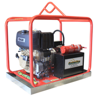 KD440 Portable Diesel Generator | Heavy Duty Engine | Low Noise Operation | XL Roll Frame | by Genelite