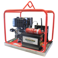 KD440 Portable Diesel Generator | Heavy Duty Engine | Low Noise Operation | XL Roll Frame | by Genelite