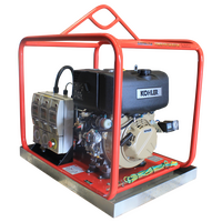 KD440 Portable Diesel Generator | Heavy Duty Engine | Low Noise Operation | XL Roll Frame | by Genelite