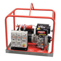 Portable Diesel Generator L4.8E | Yanmar Engine | Key & Pull Start | Low Noise 80 dB | by Genelite
