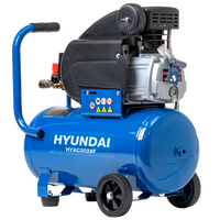 2HP Piston Compressor | 240 l/min Air Displacement | 8 Bar Maximum Pressure | Portable Design | by Genelite
