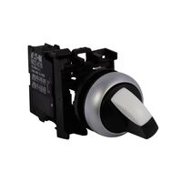 2-position Mom selector switch, 1NO/1NC (2-position Mom selector switch, 1NO/1NC (M22-WKV-K11-P))