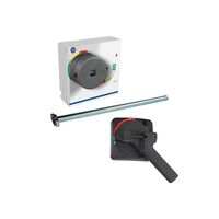 Allen-Bradley 140GNRVM21R Rotary Handle Red/Yellow