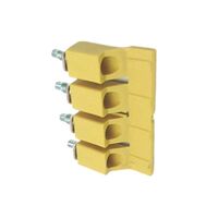 Allen-Bradley 1492CJJ124 Center Jumper 4 Pole Gray