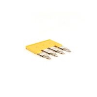 Allen-Bradley 1492CJL84 Center Jumper Plug-In Type 4 Pole Yellow