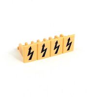 Allen-Bradley 1492EWPL6 Electrical Warning Plate 6mm Yellow