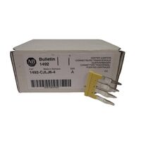 Allen-Bradley 1492CJLJ64 Center Jumper Plug-In Type 4 Pole Yellow