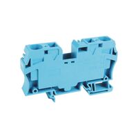 Allen-Bradley 1492L16B Blue Spring Clamp Feed Through Terminal Block