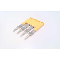 Allen-Bradley 1492CJK64 Center Jumper Plug-In Type 4 Pole Yellow