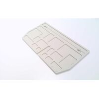 Allen-Bradley 1492EBL6 End Barrier for Spring Clamp Type TB