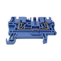 Allen-Bradley 1492L3B Blue Spring Clamp Feed Through Terminal Block