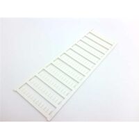 Allen-Bradley 1492M5X8 White Snap-In Marker Card 5x8mm