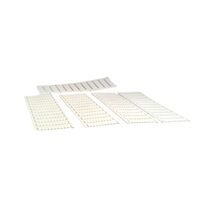 Allen-Bradley 1492M6X10 White Snap-In Marker Card