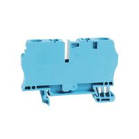 Allen-Bradley 1492L6B Blue Spring Clamp Feed Through Terminal Block