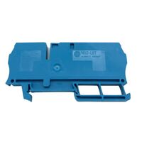 Allen-Bradley 1492L6TB Blue Spring Clamp Terminal Block