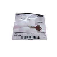 Allen-Bradley X307929 Cylinder Lock Key for 30.5 mm Pushbutton Switch
