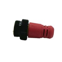 Allen-Bradley 889AM65SP61 5 Pin Shorting Plug with Red Overmold