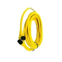 Allen-Bradley 889DR4ECDM5 4-Pin Right-Angle Socket Straight Plug Patchcord