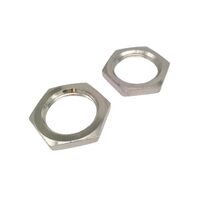 Allen-Bradley 871CN3 Nickel-Plated Brass Mounting Nuts 18mm Diameter