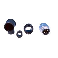 Allen-Bradley 871ATR4NM1 Mini Male Right Angle 4-Pin Connector