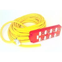 Allen-Bradley 898DP48JTA10 Wired Distribution Box with 8 Ports