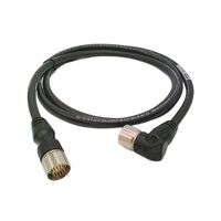Allen-Bradley M23 19-Pin Right Angle to Straight Patchcord Cable