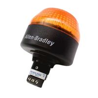 Allen-Bradley 855PBB24LE522 Panel Mount Beacon Amber LED