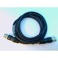 Allen-Bradley 889MF11RMMM2 11-Pin M23 Female to Male Straight Patchcord Cable