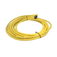 Allen-Bradley 889RE3ECA5 AC Micro Dual Key 3-Pin Male R-Angled Connector with PVC Cable