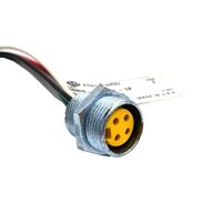Allen-Bradley 888NF4AF11F Mini Straight Female 4-Pin Receptacle