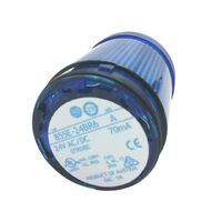 Allen-Bradley 855E24BR6 Blue Stack Light Module 24V AC/DC