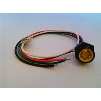 Allen-Bradley 888NM5AF11F Mini Straight Male 5 Pin Receptacle