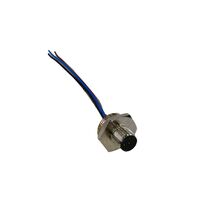 Allen-Bradley 888DM4AC84N DC Micro M12 4-Pin Straight Male Receptacle