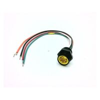Allen-Bradley 888NM5AF11F Mini Straight Male 5 Pin Receptacle