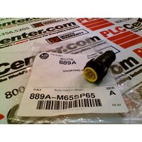 Allen-Bradley 889AM65SP65 Shorting Plug E-Stop Out Black Overmold