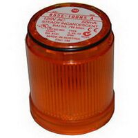 Allen-Bradley 855E10FN5 Control Tower Stack Light Amber Flashing