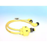 Allen-Bradley 879DR4ACDM0M3 V Cable Y Cable Splitter DC Micro M12 Female