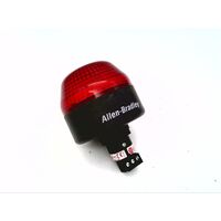 Allen-Bradley 855PBB10LE422 Panel Mount Beacon 120VAC Steady/Flashing Red