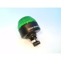 Allen-Bradley 855PSB10LE322 Panel Mount Strobe Green 120 VAC
