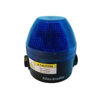 Allen-Bradley 855BSS35SL6 Round LED Beacon Blue 24/48V AC/DC
