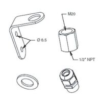 Allen-Bradley 855DABVM Vertical Mounting Kit for Control Tower