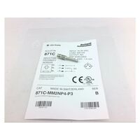 Allen-Bradley 871CMM2NP4P3 Inductive Proximity Sensor