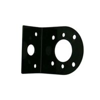 Allen-Bradley 855EAVM Control Tower Vertical Mounting Kit 50mm Black Metal