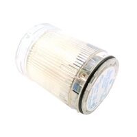 Allen-Bradley 855E24BR7 Control Tower Stack Light 50mm 24V AC/DC Clear Strobe