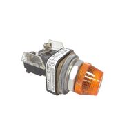 Allen-Bradley 800TQ10A Amber Pilot Light 30.5mm Metal Type 4/13